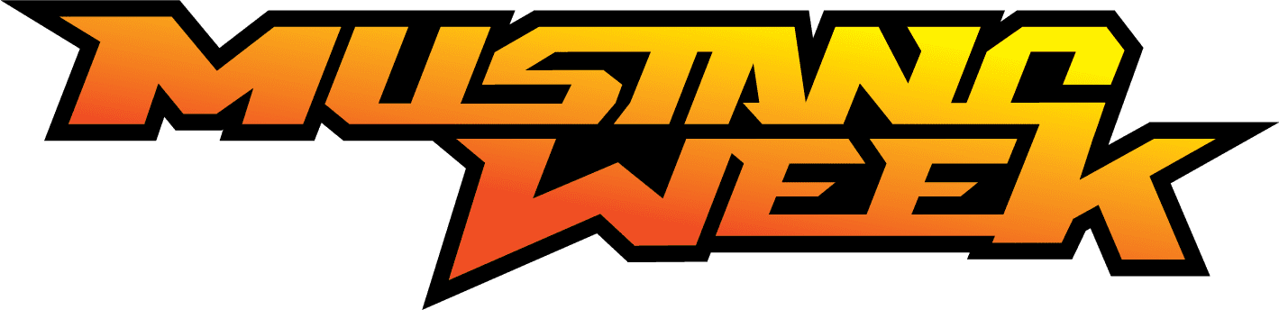 Classic Ford Mustang at Mustang Week car show event.