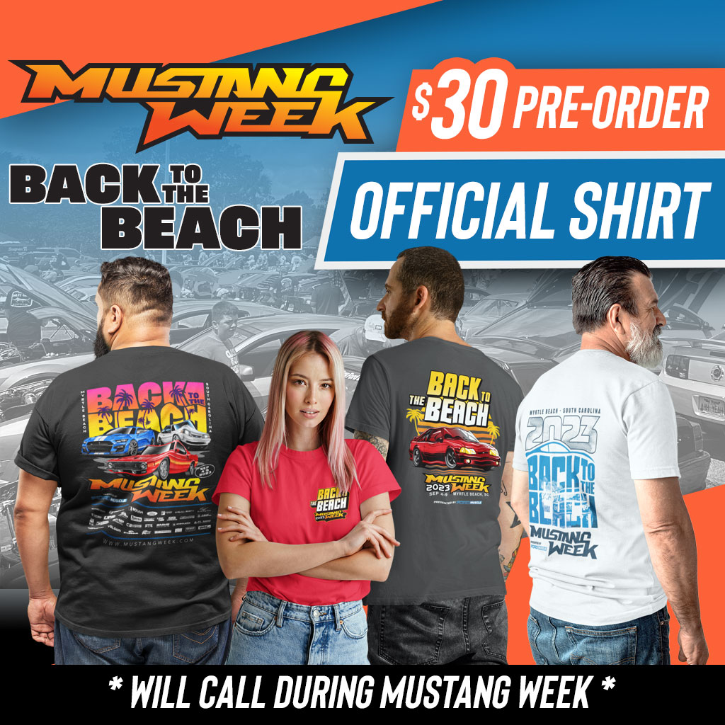 Shirt Pre-Order Mustang Week 